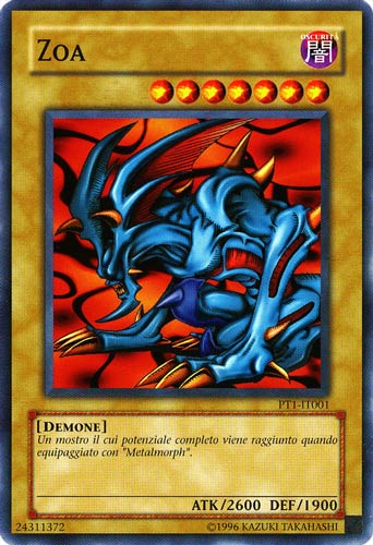 PT1-IT001 Zoa comune Edizione Limitata (IT) -NEAR MINT-