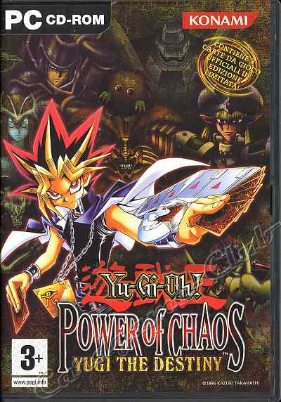 PC cd-rom Yu-Gi-Oh! Power of Chaos Yugi the Destiny senza carte (IT)