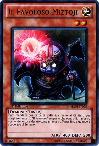 HA03-IT005 Il Favoloso Miztoji super rara 1a Edizione (IT) -PLAYED-