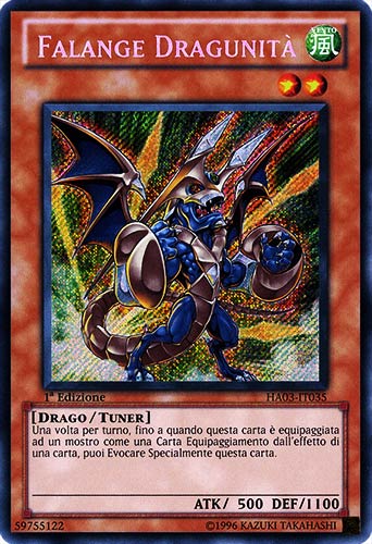 HA03-IT035 Falange Dragunita' rara segreta 1a Edizione (IT) -NEAR MINT-