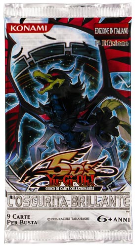 L'Oscurita' Brillante 1a edizione busta 9 carte