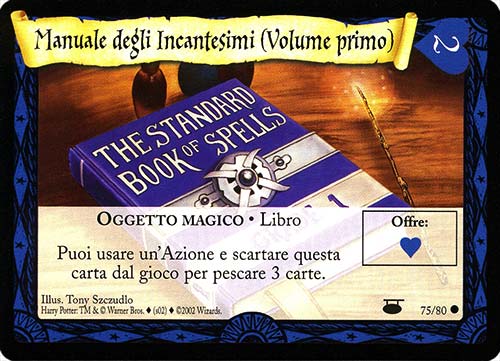 75/80 Manuale degli Incantesinmi (Volume Primo) comune (IT)