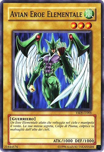 YSDJ-IT005 Avian Eroe Elementale comune Unlimited (IT) -NEAR MINT-
