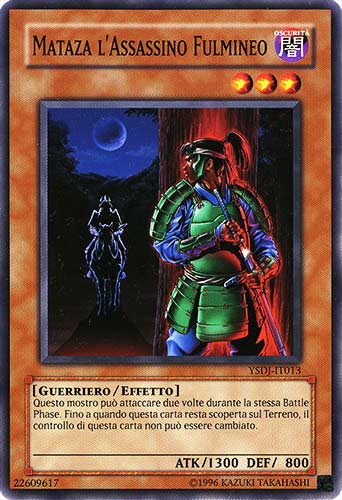 YSDJ-IT013 Mataza l'Assassino Fulmineo comune Unlimited (IT) -NEAR MINT-