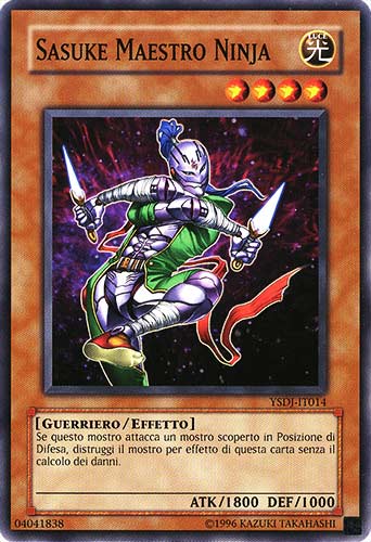 YSDJ-IT014 Sasuke Maestro Ninja comune Unlimited (IT) -NEAR MINT-