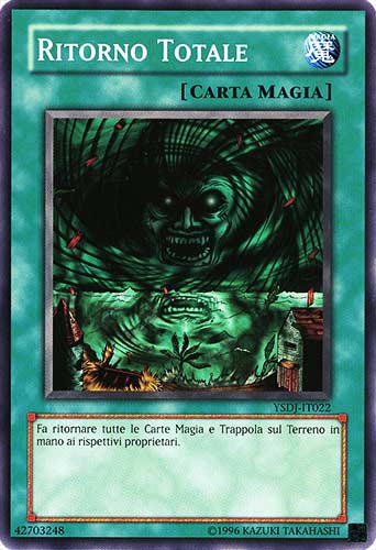 YSDJ-IT022 Ritorno Totale comune Unlimited (IT) -NEAR MINT-