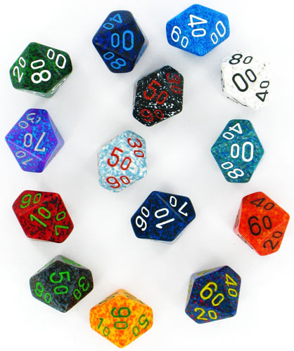 decine chiazzato pezzo singolo