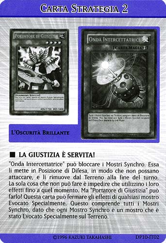 DP10-IT02 La Giustizia e' Servita! comune (IT) -NEAR MINT-