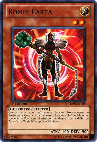 DP10-IT005 Rompi Carta comune 1a Edizione (IT) -NEAR MINT-