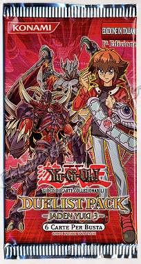 Duelist Pack Jaden Yuki 3 1a edizione busta 6 carte