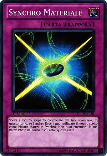 DP10-IT030 Synchro Materiale super rara 1a Edizione (IT) -NEAR MINT-