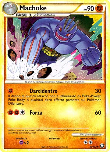 040 / 102 Machoke non comune (IT) -NEAR MINT-
