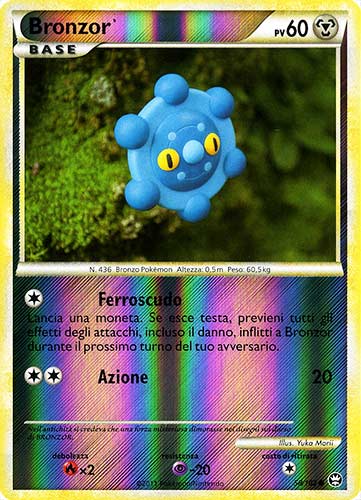058 / 102 Bronzor comune foil reverse (IT) -NEAR MINT-