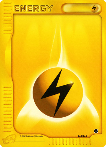 163 / 165 Lightning Energy comune (EN) -NEAR MINT-