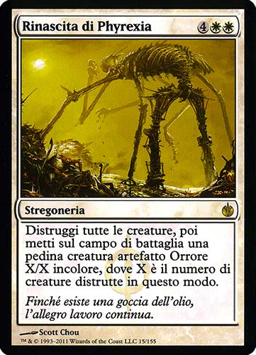 015 / 155 Rinascita di Phyrexia rara (IT) -NEAR MINT-
