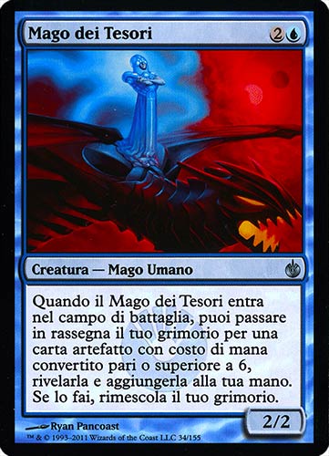 034 / 155 Mago dei Tesori non comune (IT) -NEAR MINT-