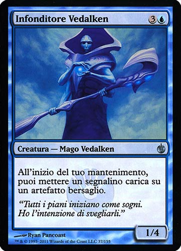 037 / 155 Infonditore Vedalken non comune (IT) -NEAR MINT-