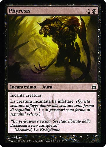 049 / 155 Phyresis comune (IT) -NEAR MINT-