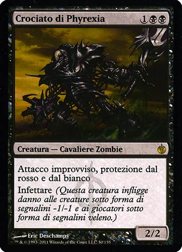 050 / 155 Crociato di Phyrexia rara (IT) -NEAR MINT-