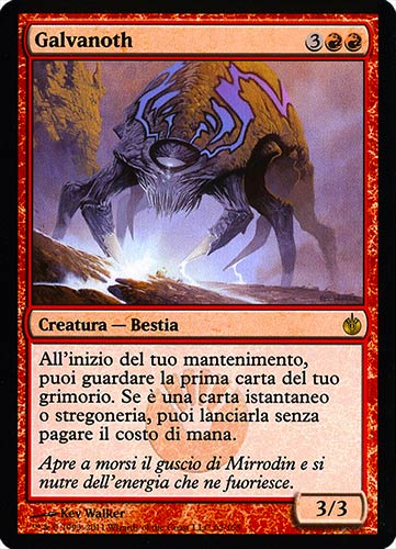 062 / 155 Galvanoth rara (IT) -NEAR MINT-