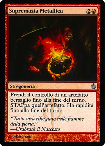 071 / 155 Supremazia Metallica non comune (IT) -NEAR MINT-