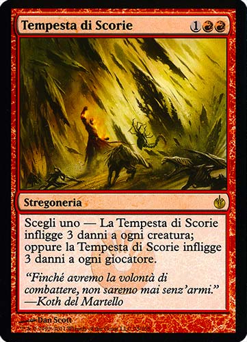075 / 155 Tempesta di Scorie rara (IT) -NEAR MINT-