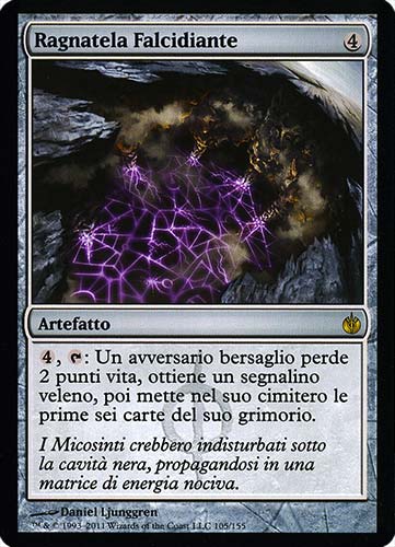 105 / 155 Ragnatela Falcidante rara (IT) -NEAR MINT-