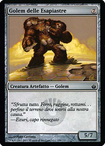 109 / 155 Golem delle Esapiastre comune (IT) -NEAR MINT-