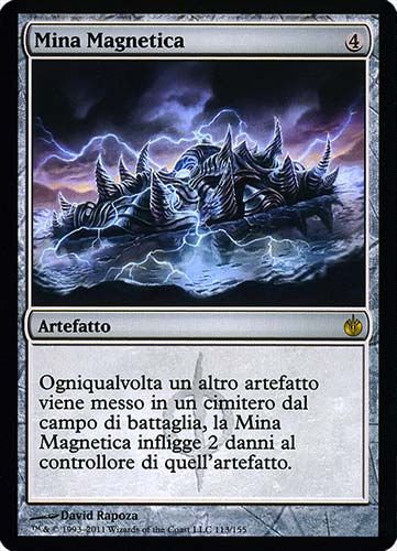 113 / 155 Mina Magnetica rara (IT) -NEAR MINT-