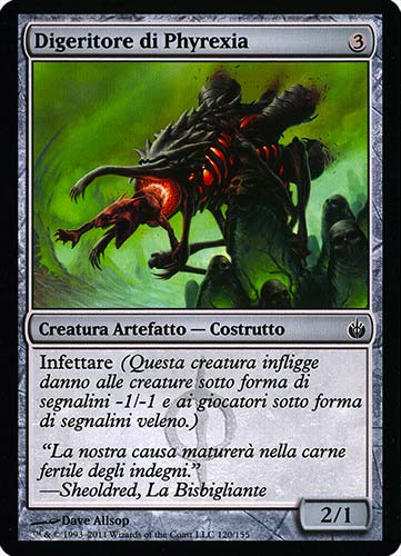 120 / 155 Digeritore di Phyrexia comune (IT) -NEAR MINT-