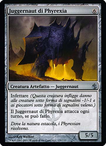 121 / 155 Juggernaut di Phyrexia non comune (IT) -NEAR MINT-