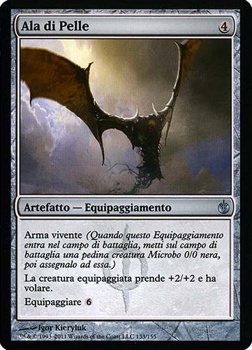 133 / 155 Ala di Pelle non comune (IT) -NEAR MINT-