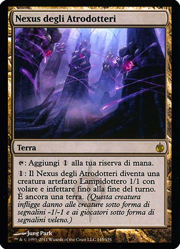 145 / 155 Nexus degli Atrodotteri rara (IT) -NEAR MINT-