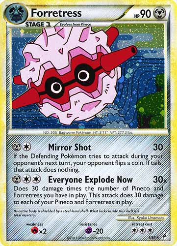 05 / 95 Forretress rara foil (EN) -NEAR MINT-