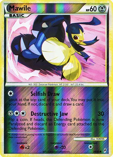 64 / 95 Mawile comune foil reverse (EN) -NEAR MINT-