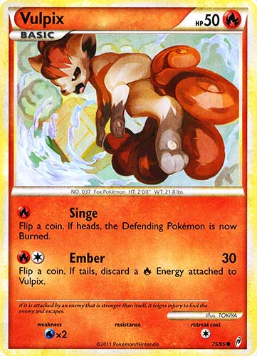 75 / 95 Vulpix comune (EN) -NEAR MINT-