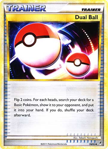 78 / 95 Dual Ball non comune (EN) -NEAR MINT-