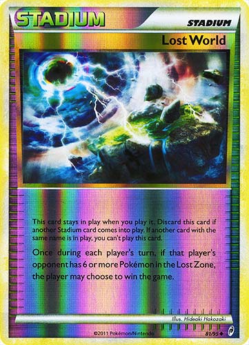81 / 95 Lost World non comune foil reverse (EN) -NEAR MINT-