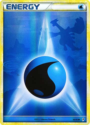 90 / 95 Water Energy comune foil (EN) -NEAR MINT-