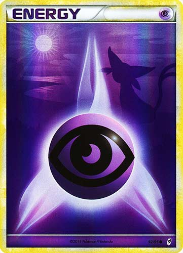 92 / 95 Psychic Energy comune foil (EN) -NEAR MINT-