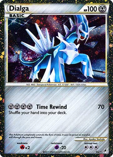 SL2 Dialga rara prime foil (EN) -NEAR MINT-