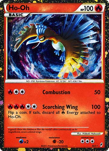 SL5 Ho-Oh rara prime foil (EN) -NEAR MINT-