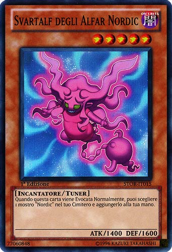 STOR-IT015 Svartalf degli Alfar Nordic super rara 1a Edizione (IT) -NEAR MINT-