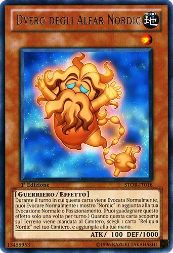 STOR-IT016 Dverg degli Alfar Nordic rara 1a Edizione (IT) -NEAR MINT-