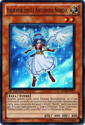 STOR-IT017 Valkyrie degli Antenato Nordic super rara 1a Edizione (IT) -GOOD-