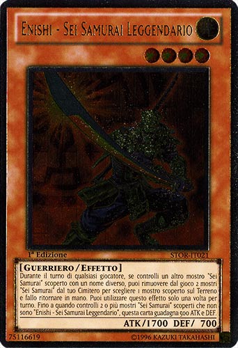 STOR-IT021 Enishi-Sei Samurai Leggendario rara ultimate 1a Edizione (IT) -NEAR MINT-
