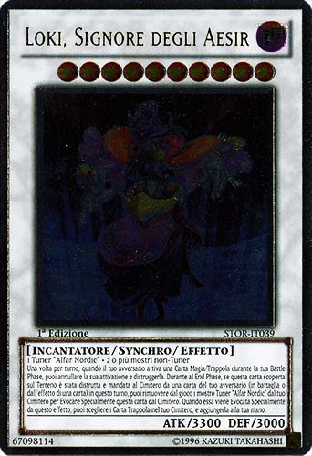 STOR-IT039 Loki, Signore degli Aesir rara ultimate 1a Edizione (IT) -NEAR MINT-