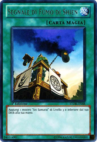 STOR-IT048 Segnale di Fumo di Shien rara 1a Edizione (IT) -PLAYED-