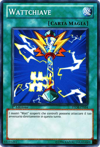 STOR-IT054 Wattchiave comune 1a Edizione (IT) -NEAR MINT-