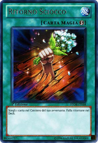 STOR-IT058 Ritorno Sciocco rara 1a Edizione (IT) -NEAR MINT-